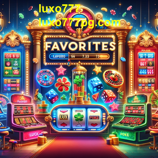 Descubra os Melhores Jogos na Categoria 'Favoritos' do luxu777